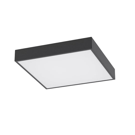 Plafoniera LED Mat 30W Neagra - Lumin Seren