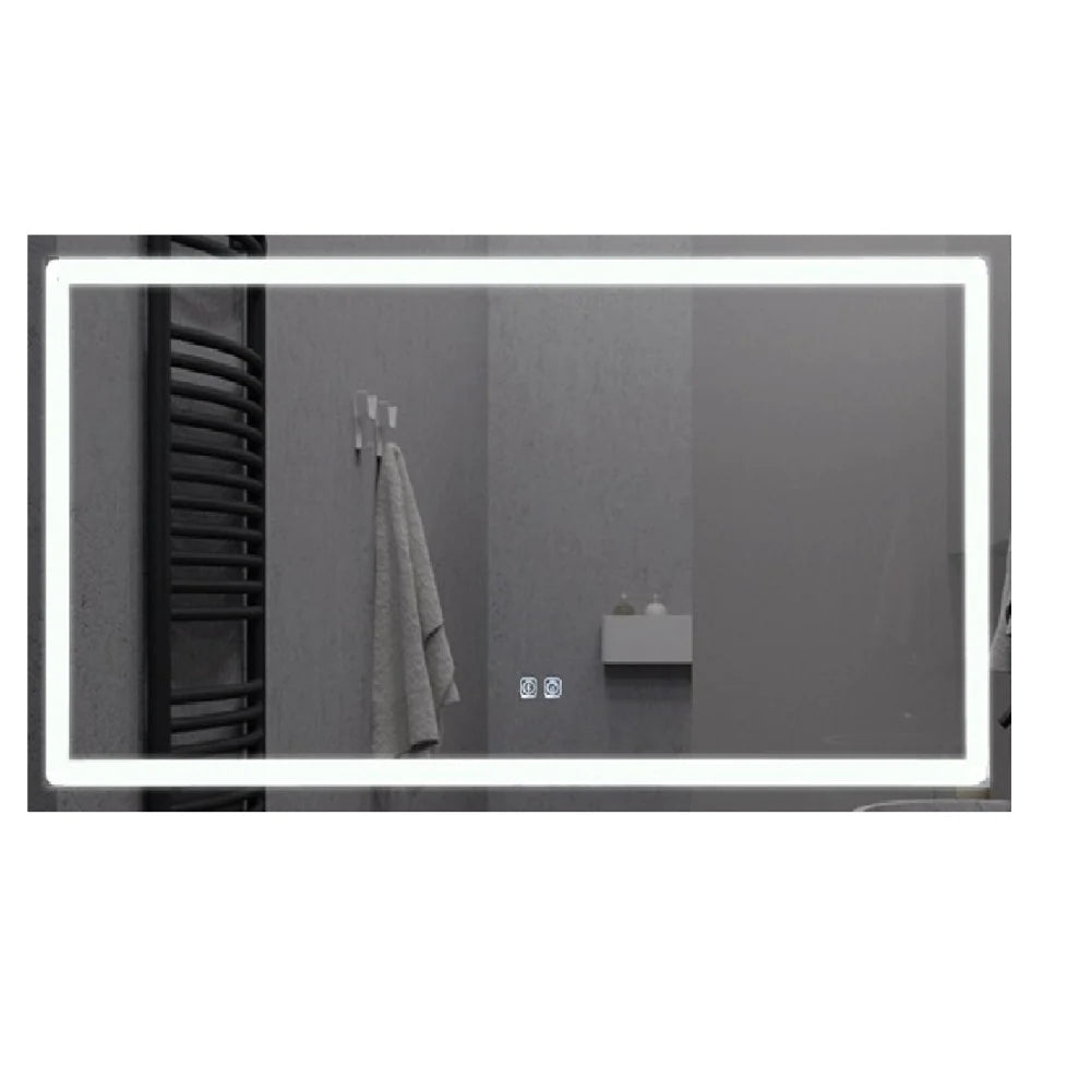 Oglinda LED BrightLine 110x70 cm, Touch, Dezaburire si Reglare Intensitate Lumina